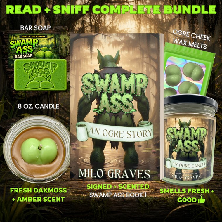 Complete Read + Sniff Bundle — book, candle, soap, wax melts