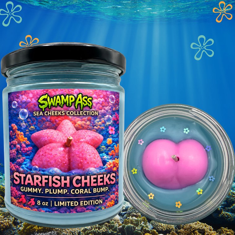 Starfish Cheeks Candle