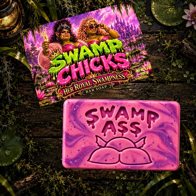 Swamp Chicks: Her Royal Swampness Bar Soap